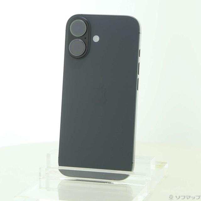 (中古)Apple iPhone17 256GB ブラック MG674J/A SIMフリー(349-ud)