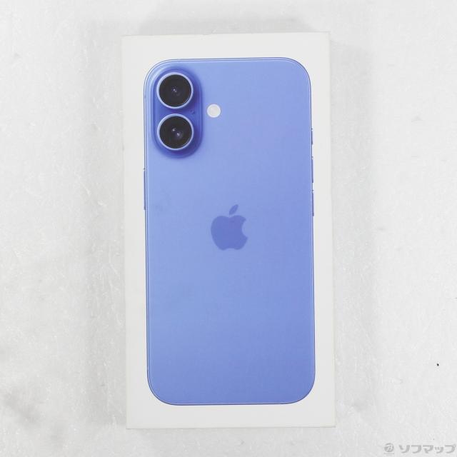 (中古)Apple iPhone16 256GB ウルトラマリン MYE03J/A SIMフリー(262-ud)_4