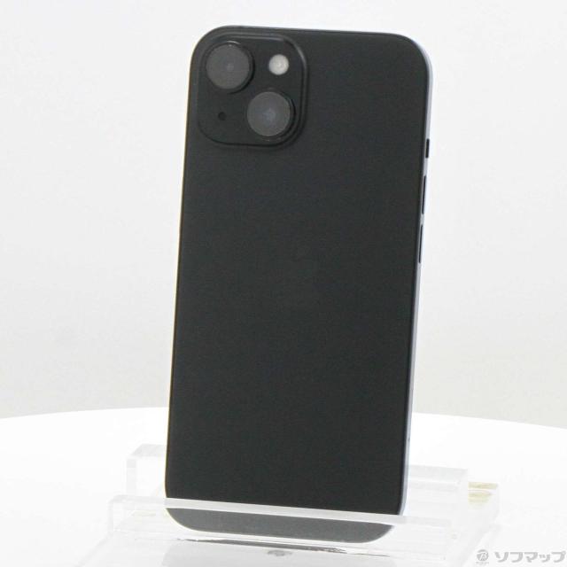 (中古)Apple iPhone15 256GB ブラック MTMN3J/A SIMフリー(198-ud)