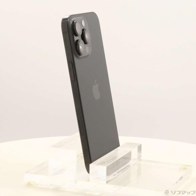 (中古)Apple iPhone16 Pro Max 256GB ブラックチタニウム MYWG3J/A SIMフリー(371-ud)_3