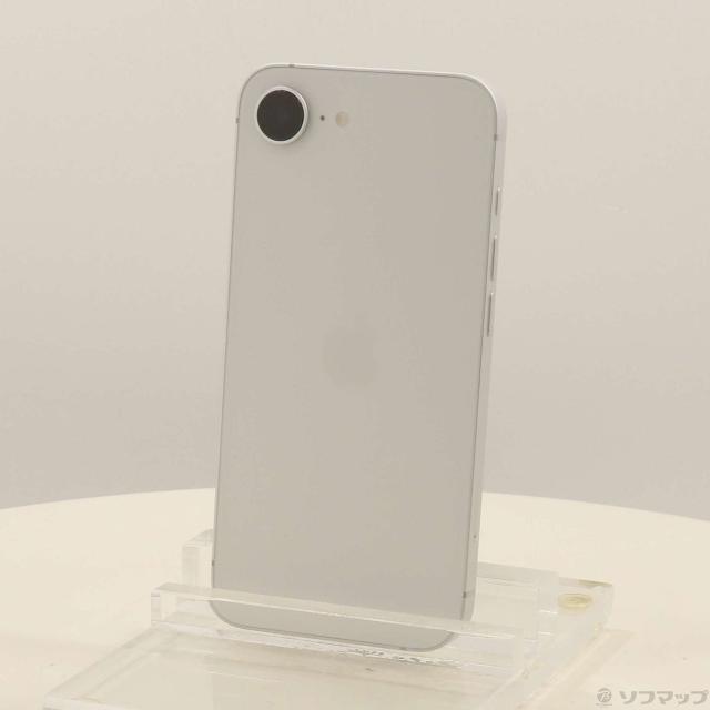 (中古)Apple iPhone16e 128GB ホワイト MD1R4J/A SIMフリー(344-ud)