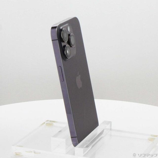 (中古)Apple iPhone14 Pro 256GB ディープパープル MQ1E3J/A SIMフリー(276-ud)_3