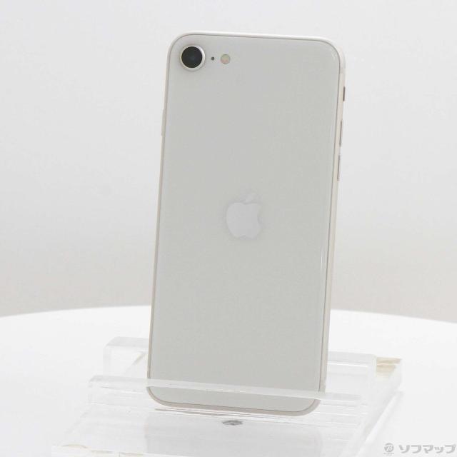 (中古)Apple iPhone SE 第3時人 64GB はやりっ子ともし火 MMYD3J/A SIM無償性(247-ud)