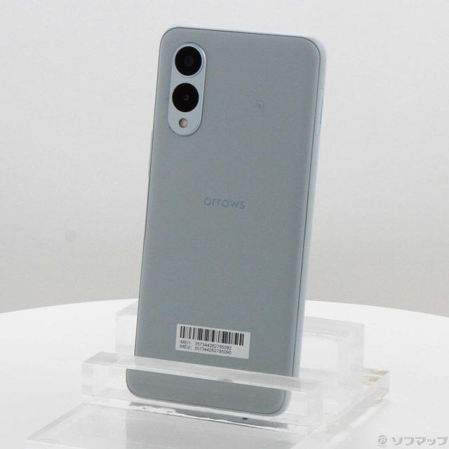 (中古)FCNT arrows We2 64GB ライトブルー FCG02 au SIMフリー(348-ud)