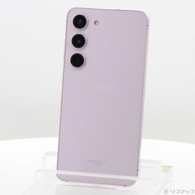 中古)SAMSUNG Galaxy S23 256GB ラベンダー SC-51D docomo SIMフリー