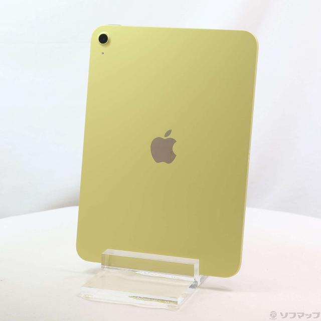 (中古)Apple iPad(A16) 128GB イエロー MD4D4J/A Wi-Fi(258-ud)