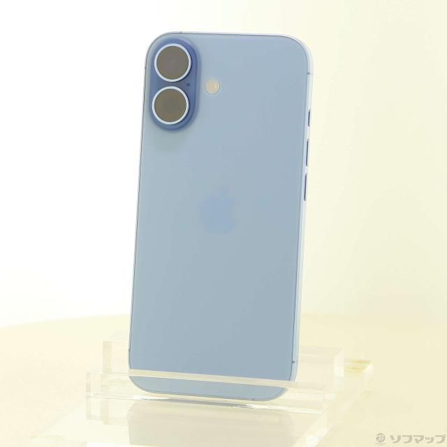 (中古)Apple iPhone17 256GB ミストブルー MG694J/A SIMフリー(344-ud)