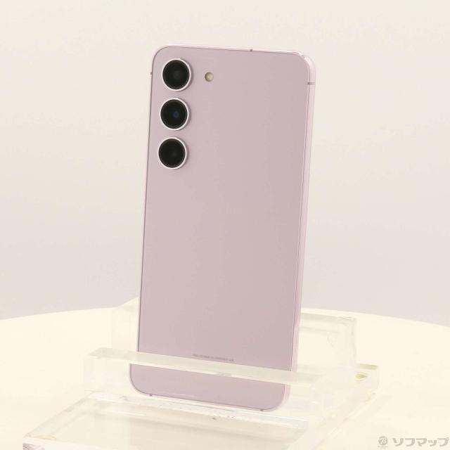 (中古)SAMSUNG Galaxy S23 256GB ラベンダー SC-51D docomo SIMフリー(198-ud)