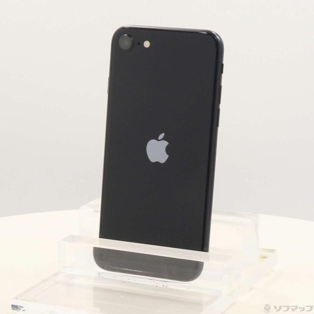 (中古)Apple iPhone SE 第3世代 64GB ミッドナイト MMYC3J/A SIMフリー(251-ud)