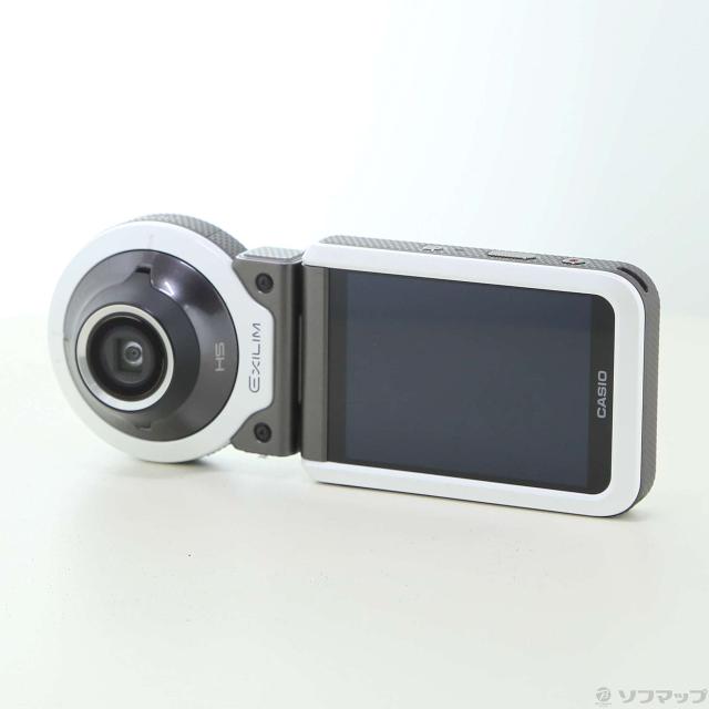 (中古)CASIO EXILIM EX-FR100WE ホワイト(349-ud)