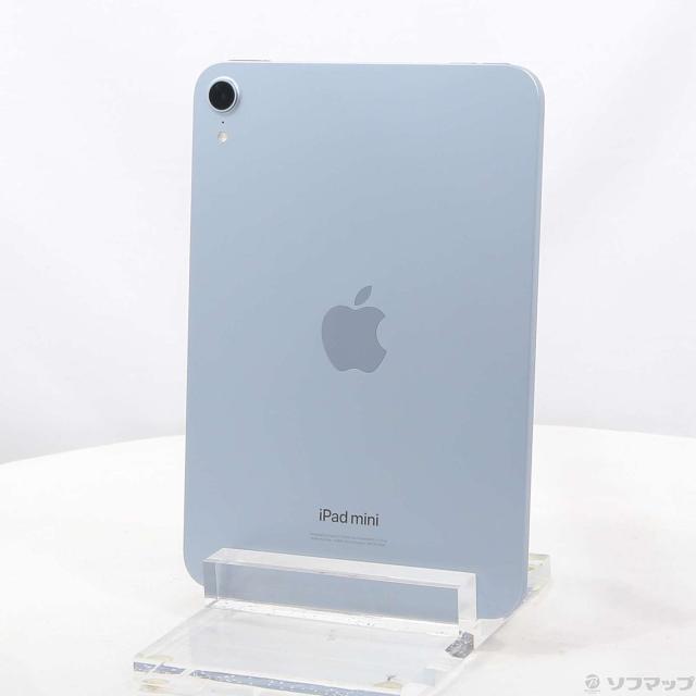 (中古)Apple iPad mini(A17 Pro) 128GB ブルー MXN73J/A Wi-Fi(348-ud)