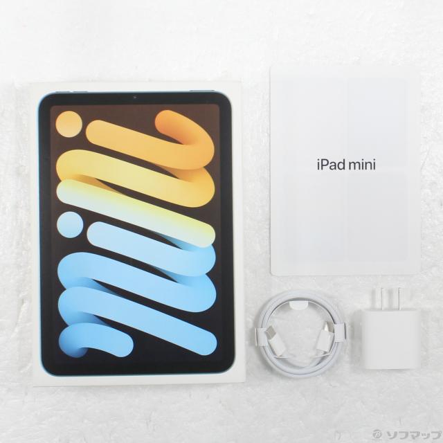 (中古)Apple iPad mini(A17 Pro) 128GB ブルー MXN73J/A Wi-Fi(348-ud)_4