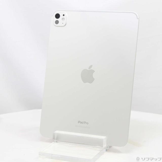 (中古)Apple iPad Pro 11インチ 第5世代 標準ガラス 256GB シルバー MVV93J/A Wi-Fi(352-ud)