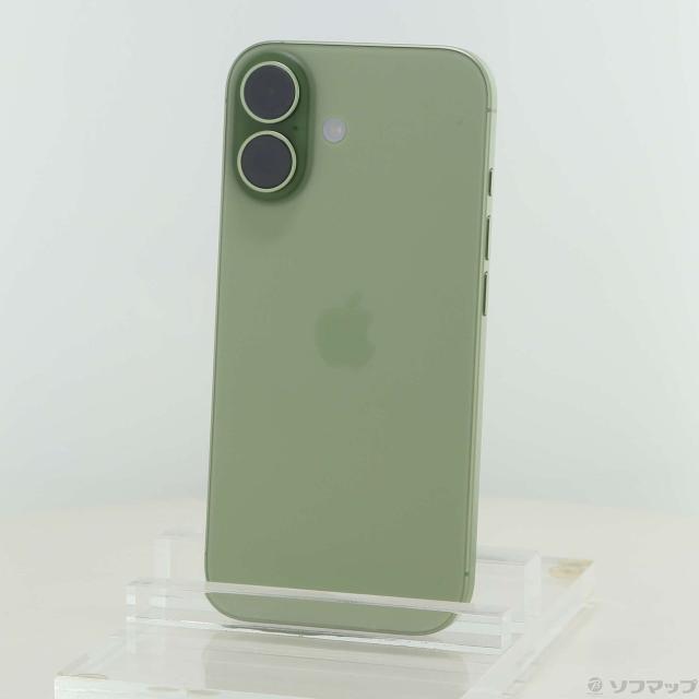 (中古)Apple iPhone17 256GB セージ MG6C4J/A SIMフリー(344-ud)