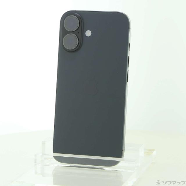 (中古)Apple iPhone17 256GB ブラック MG674J/A SIMフリー(349-ud)