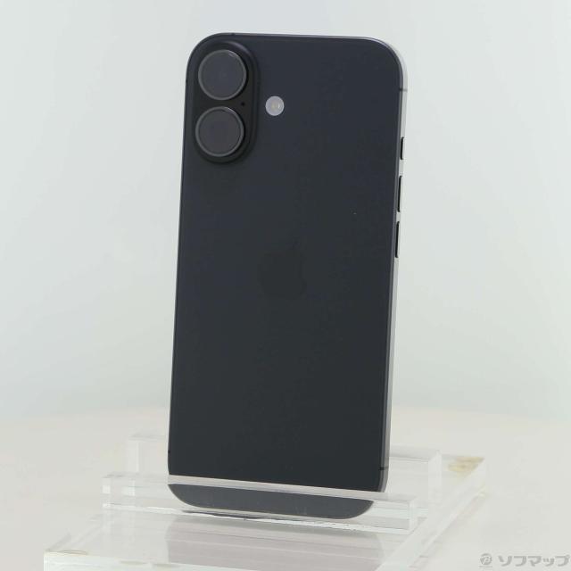 (中古)Apple iPhone17 256GB ブラック MG674J/A SIMフリー(295-ud)