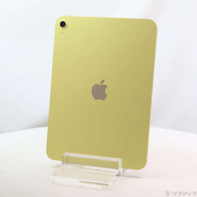 (中古)Apple iPad(A16) 128GB イエロー MD4D4J/A Wi-Fi(258-ud)