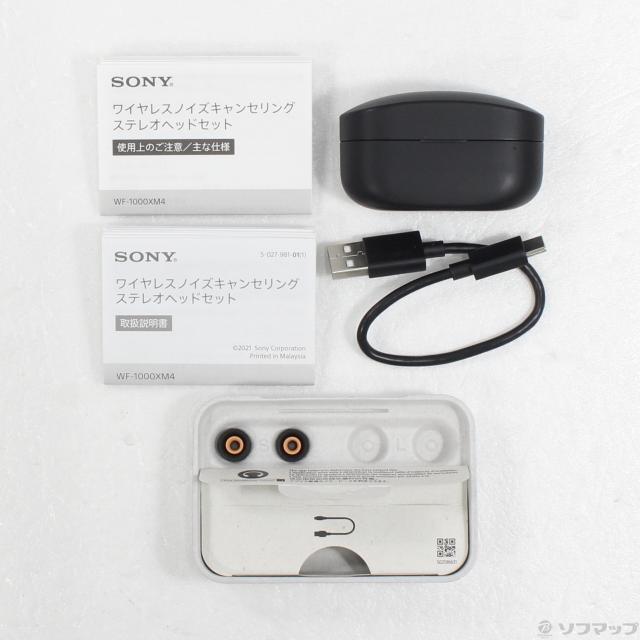 (中古)SONY WF-1000XM4 B ブラック(262-ud)_4