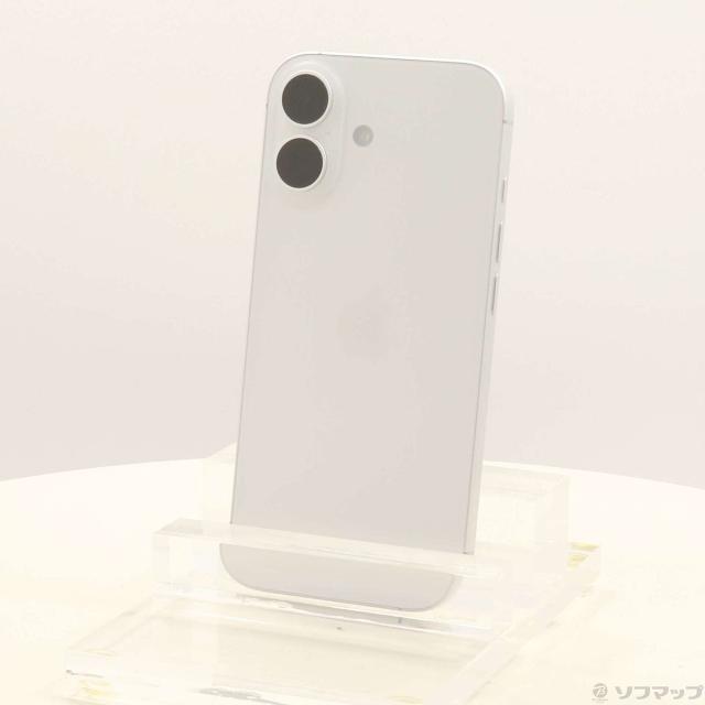 (中古)Apple iPhone17 256GB ホワイト MG684J/A SIMフリー(196-ud)