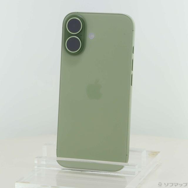 (中古)Apple iPhone17 256GB セージ MG6C4J/A SIMフリー(352-ud)