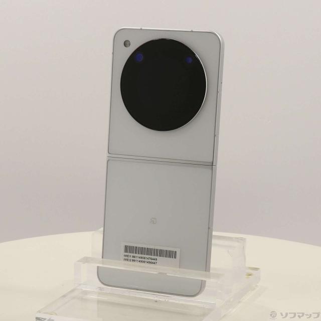 (中古)ZTE Libero Flip 128GB 白いこと YMLIBFLIP Y!mobile SIM無償性(262-ud)