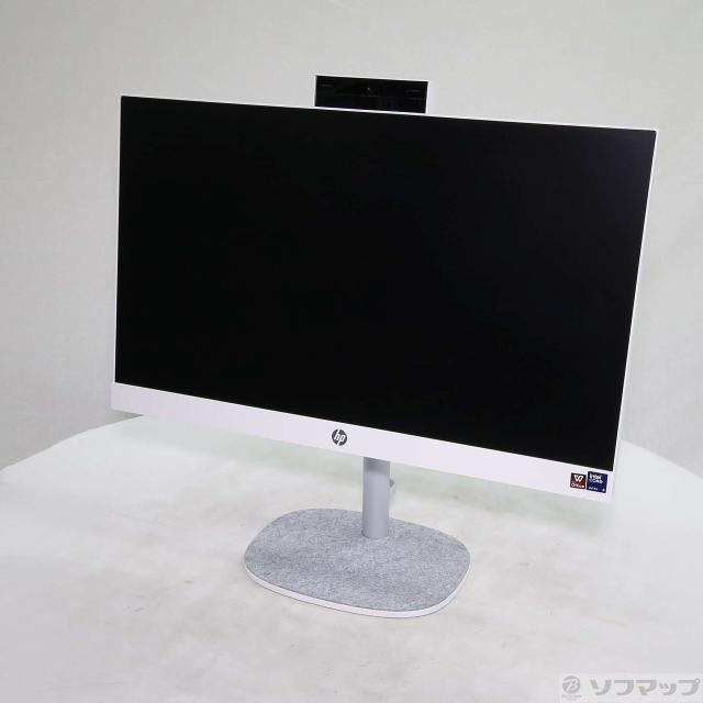 (中古)hp (展示品) HP All-in-One 24-cr1000jp A2MM2PA-AAAA シェルホワイト(262-ud)