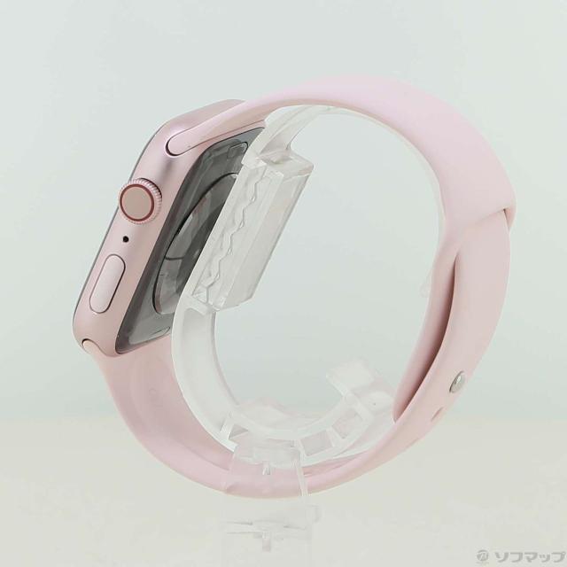 (中古)Apple (展示品) Apple Watch Series 9 GPS + Cellular 45mm ピンクアルミニウムケース ライトピンクスポーツバンド(262-ud)_1
