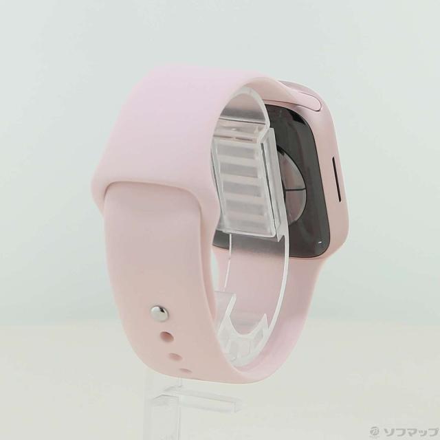 (中古)Apple (展示品) Apple Watch Series 9 GPS + Cellular 45mm ピンクアルミニウムケース ライトピンクスポーツバンド(262-ud)_2