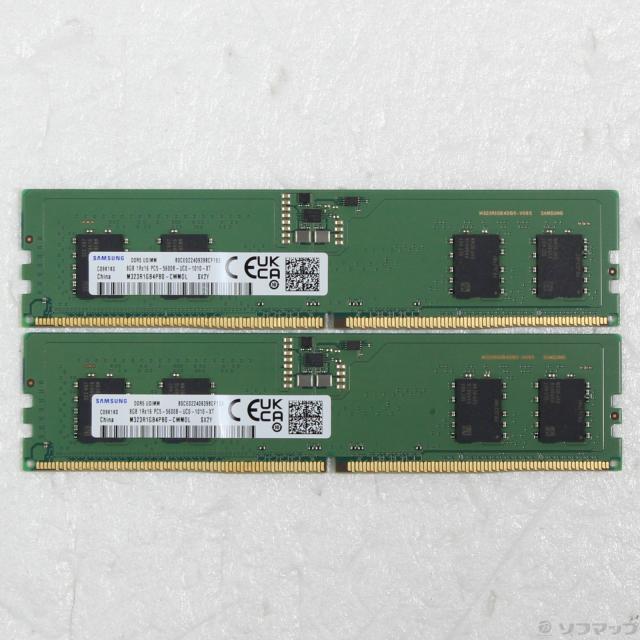 (中古)288P PC5-44800 DDR5 5600 8GB 2枚組(262-ud)