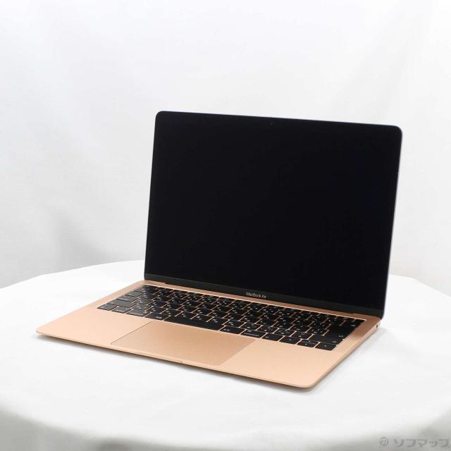 (中古)Apple MacBook Air 13.3-inch Late-2018 MREE2J/A Core_i5 1.6GHz 8GB SSD128GB ゴールド (10.15 Catalina)(295-ud)