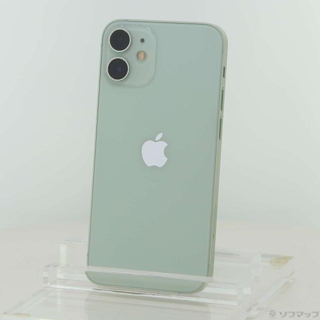 (中古)Apple iPhone12 mini 64GB グリーン MGAV3J/A SIMフリー(276-ud)