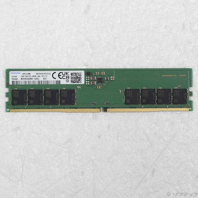 (中古)288P PC5-38400 DDR5-4800 16GB(262-ud)