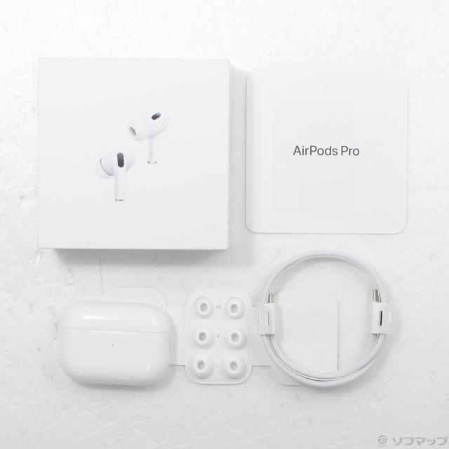 (中古)Apple USB-C充電ケース付き AirPods Pro 第2世代 MTJV3J/A(305-ud)_4