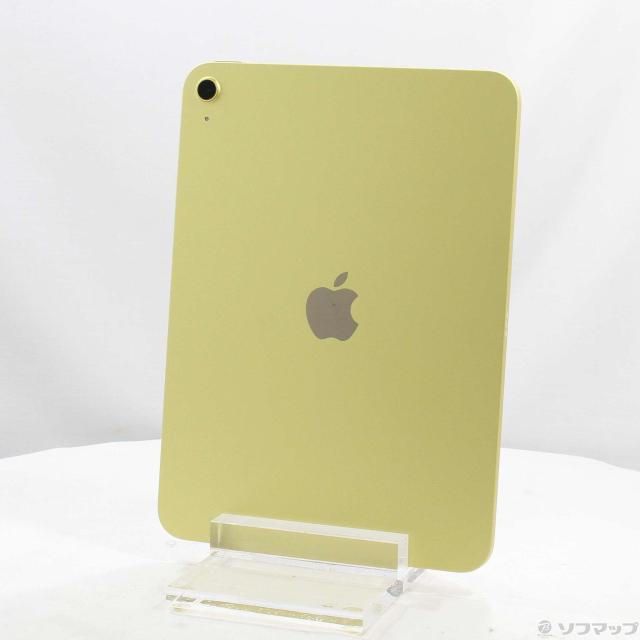 (中古)Apple iPad(A16) 128GB イエロー MD4D4J/A Wi-Fi(258-ud)