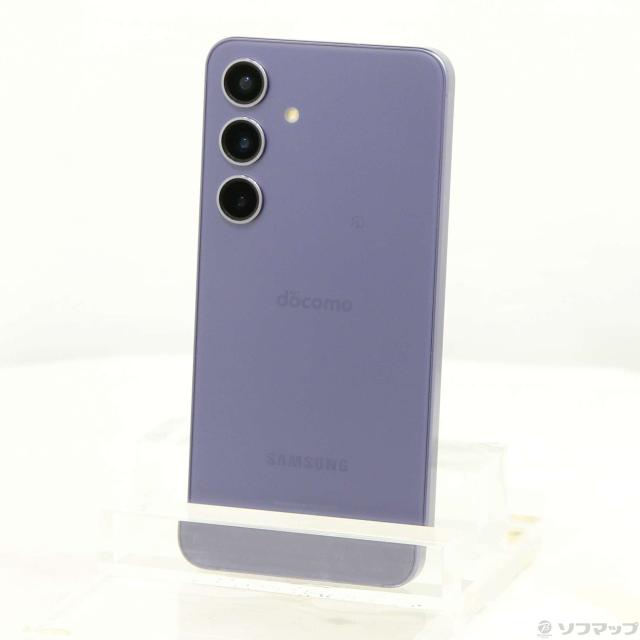 (中古)SAMSUNG Galaxy S24 256GB コバルトバイオレット SC-51E docomo SIMフリー(258-ud)