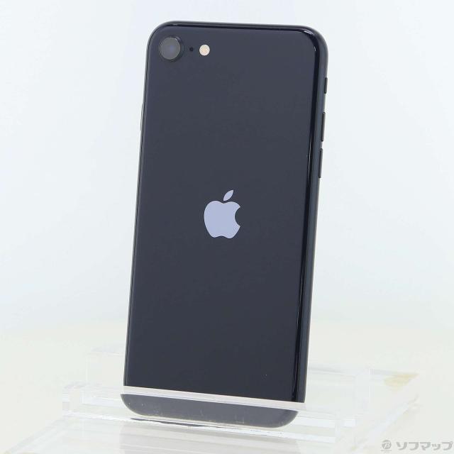 (中古)Apple iPhone SE 第3世代 64GB ミッドナイト MMYC3J/A SIMフリー(348-ud)