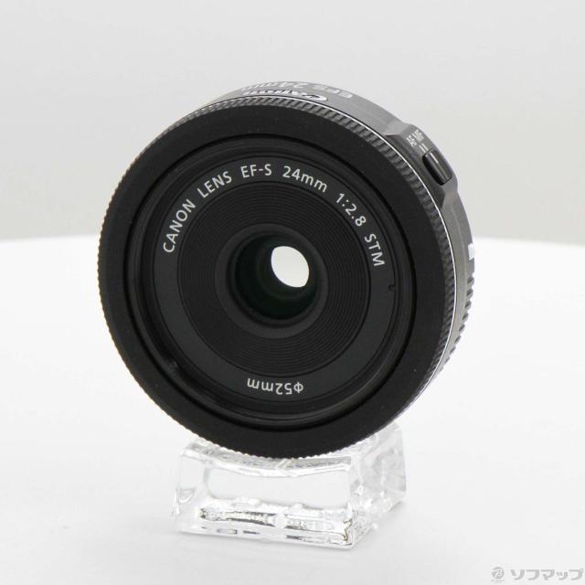 (中古)Canon Canon EF-S 24mm F2.8 STM EF-S2428STM レンズ(251-ud)
