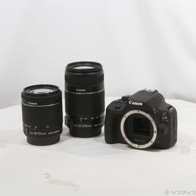 (中古)Canon EOS Kiss X7 ダブルズームキット(349-ud)