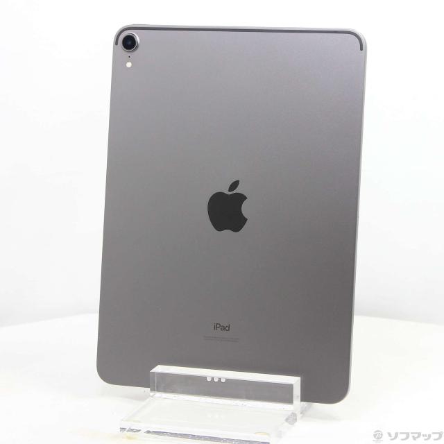 (中古)Apple iPad Pro 11インチ 256GB スペースグレイ MTXQ2J/A Wi-Fi(352-ud)