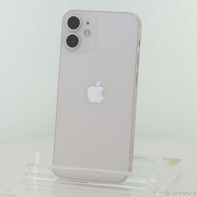 (中古)Apple iPhone12 mini 64GB ホワイト MGA63J/A SIMフリー(262-ud)