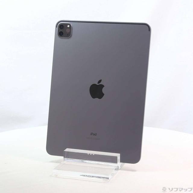 (中古)Apple iPad Pro 11インチ 第2世代 128GB スペースグレイ FY232J/A Wi-Fi(262-ud)