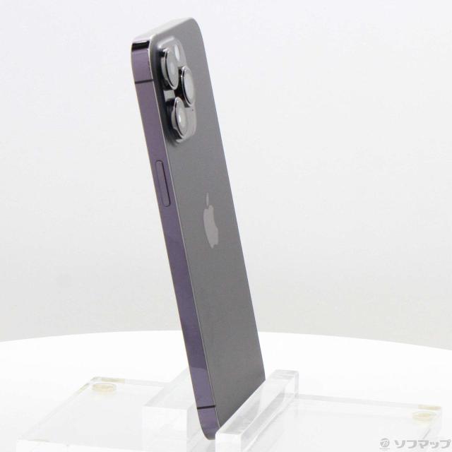 (中古)Apple iPhone14 Pro Max 512GB ディープパープル NQ9J3J/A SIMフリー(305-ud)_3