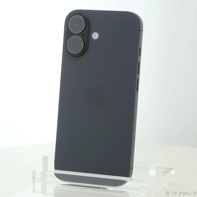 (中古)Apple iPhone17 256GB ブラック MG674J/A SIMフリー(262-ud)