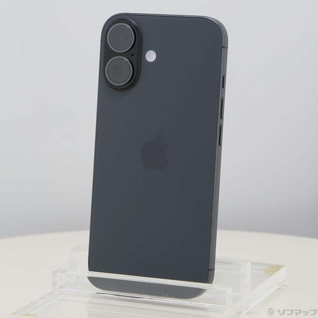 (中古)Apple iPhone17 256GB ブラック MG674J/A SIMフリー(258-ud)