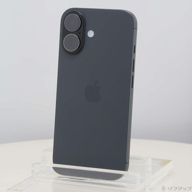 (中古)Apple iPhone17 256GB ブラック MG674J/A SIMフリー(258-ud)