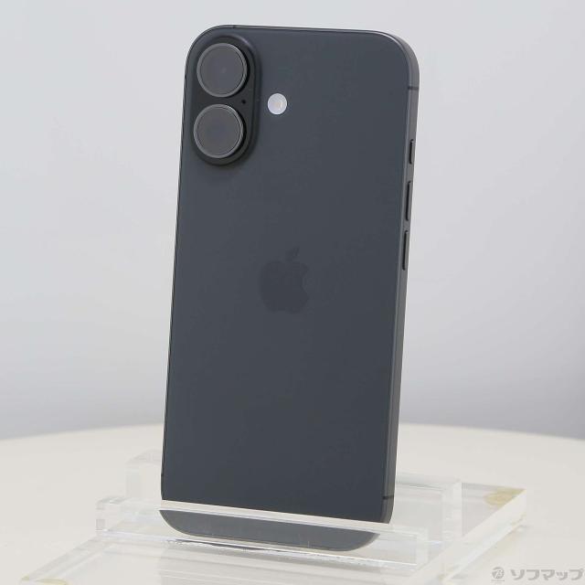 (中古)Apple iPhone17 256GB ブラック MG674J/A SIMフリー(258-ud)
