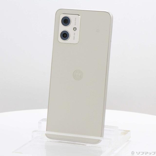 (中古)Motorola moto g64y 5G 128GB バニラクリーム MOSAG3 Y!mobile SIMフリー(344-ud)