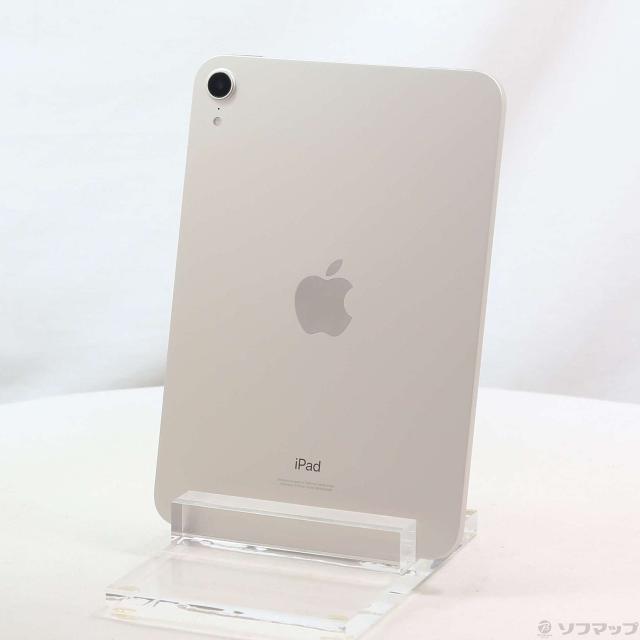 (中古)Apple iPad mini 第6世代 256GB スターライト MK7V3J/A Wi-Fi(297-ud)