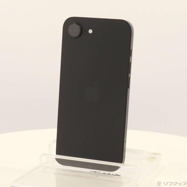 (中古)Apple iPhone16e 128GB ブラック MD1Q4J/A SIMフリー(344-ud)