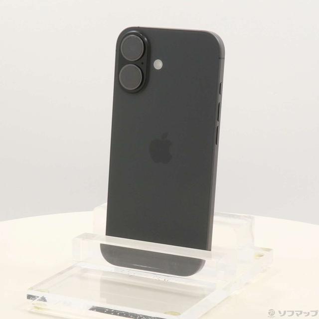 (中古)Apple iPhone17 256GB ブラック MG674J/A SIMフリー(297-ud)